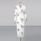 Sequined lapel set