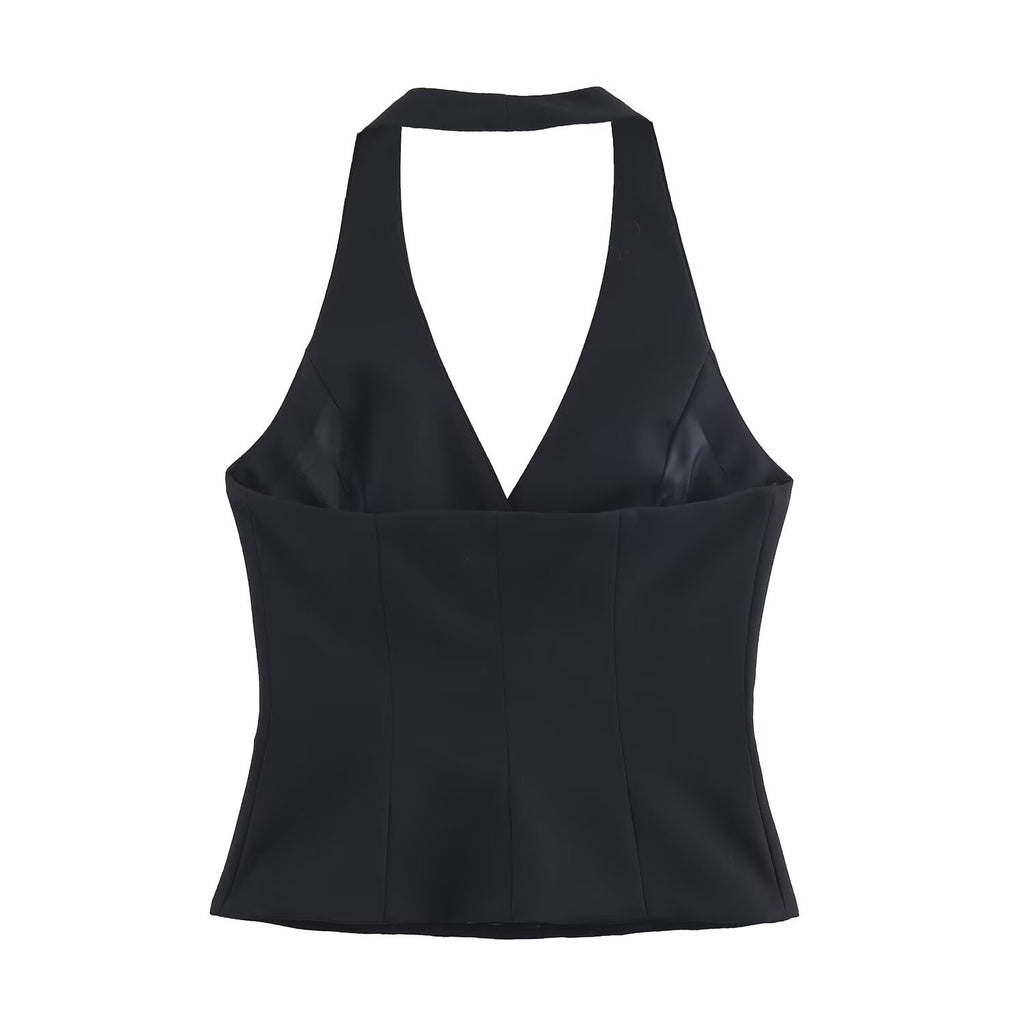 Halter neck vest style