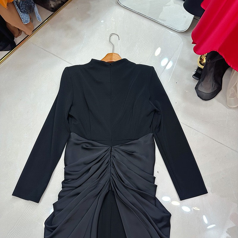 Bow classy dress