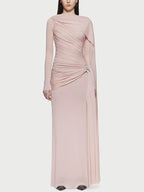 Draped Maxi Dress