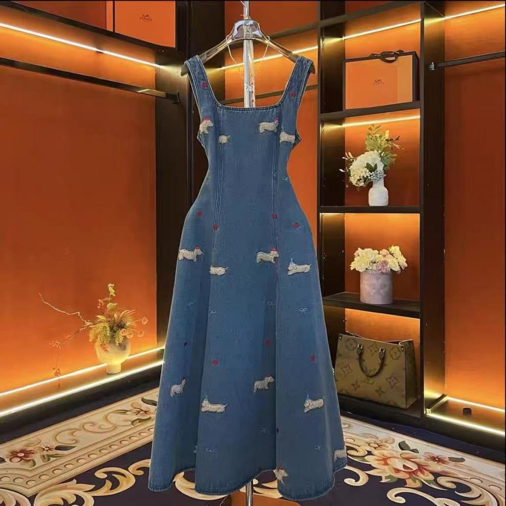 Retro French style dress