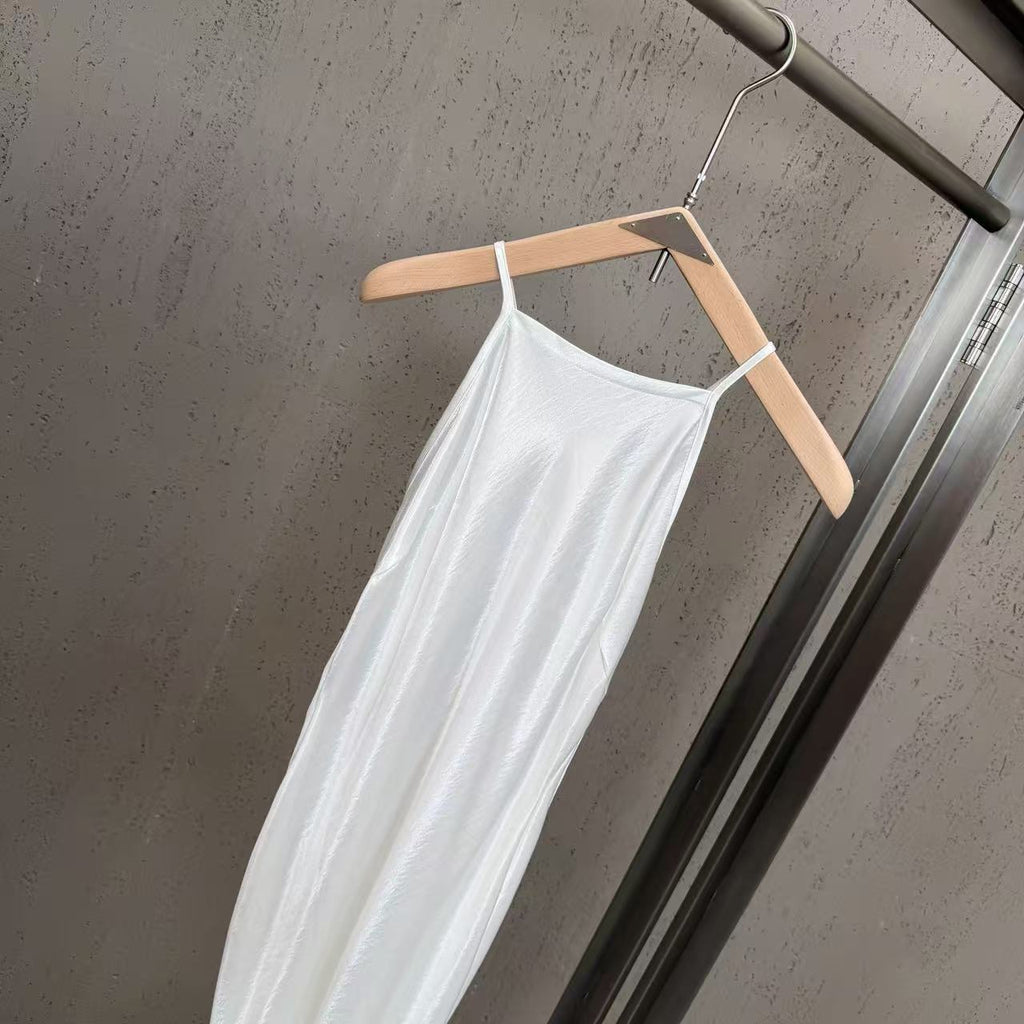 French satin mermaid gown
