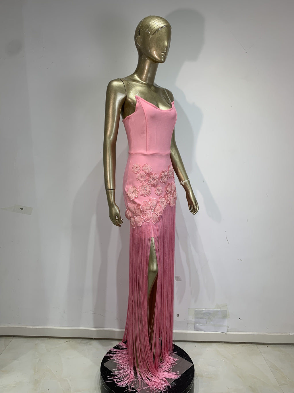 sexy fringes dress
