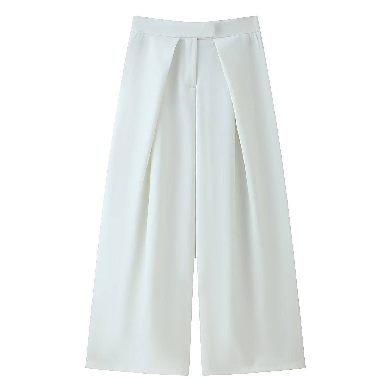 New pleated long pants
