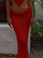 Hollow sexy 2 pieces set
