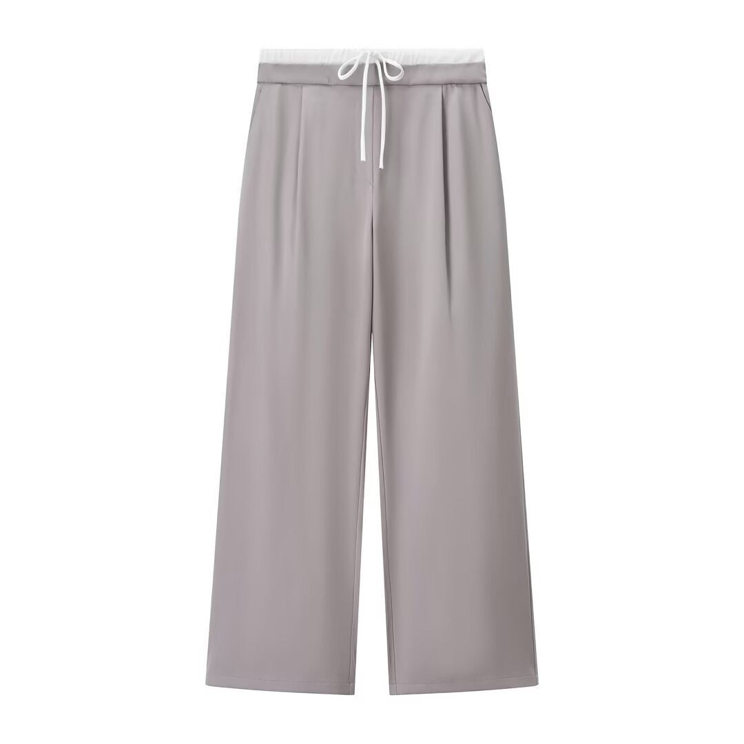 Layer waist pants
