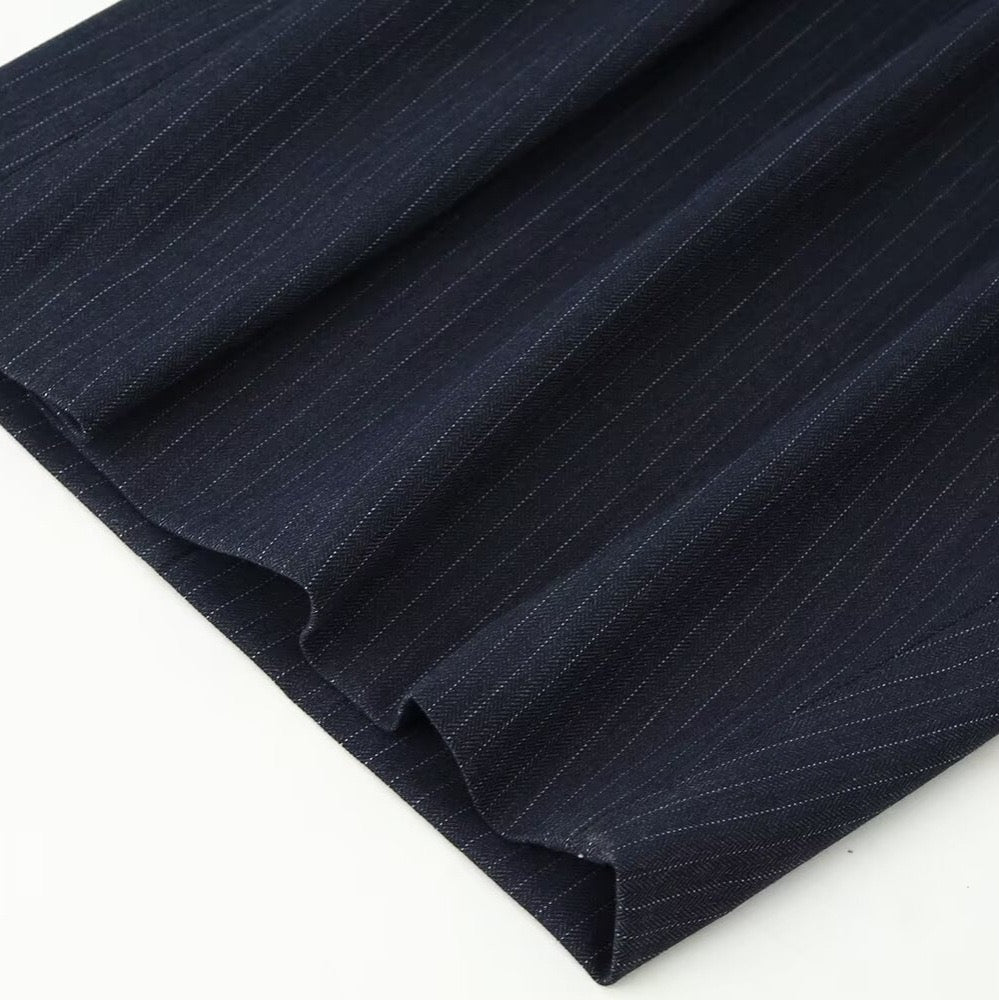 New pleated long pants