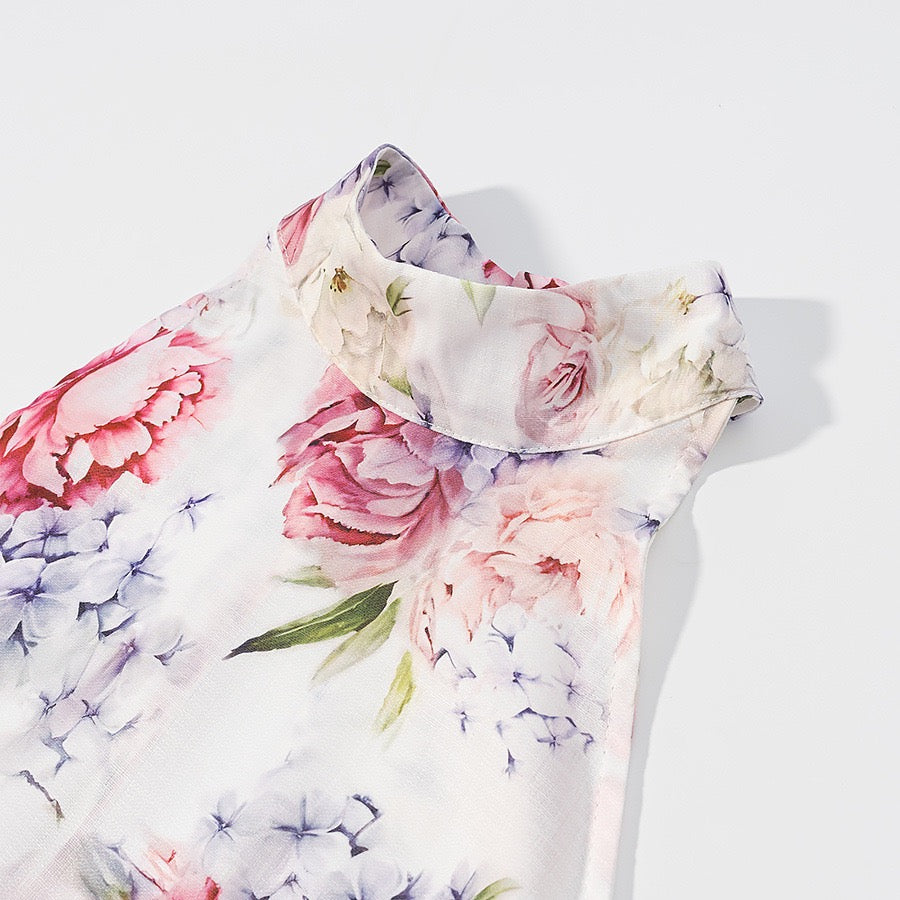 Halterneck floral set