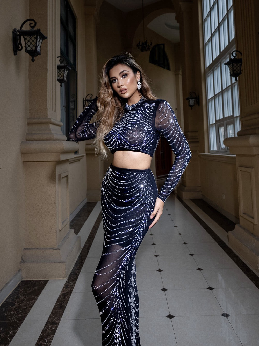 Sparkling sexy set