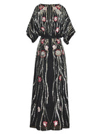 Heavy sequin embroidery dress