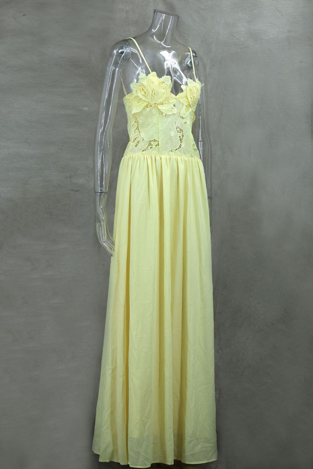 Embroidery floral dress