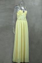 Embroidery floral dress