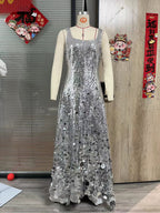 Heavy sequin beaded dress