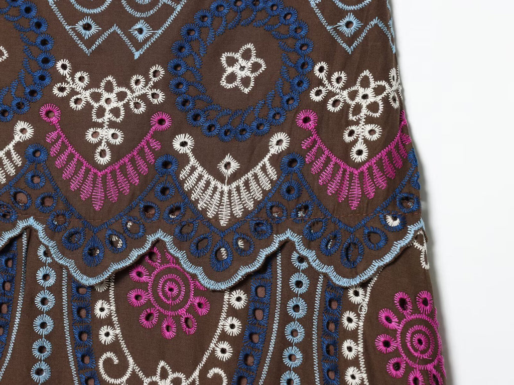 Embroidery boho set