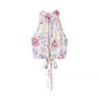 Halterneck floral set