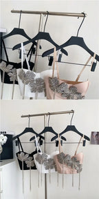 Fringes corset top