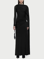 Draped Maxi Dress