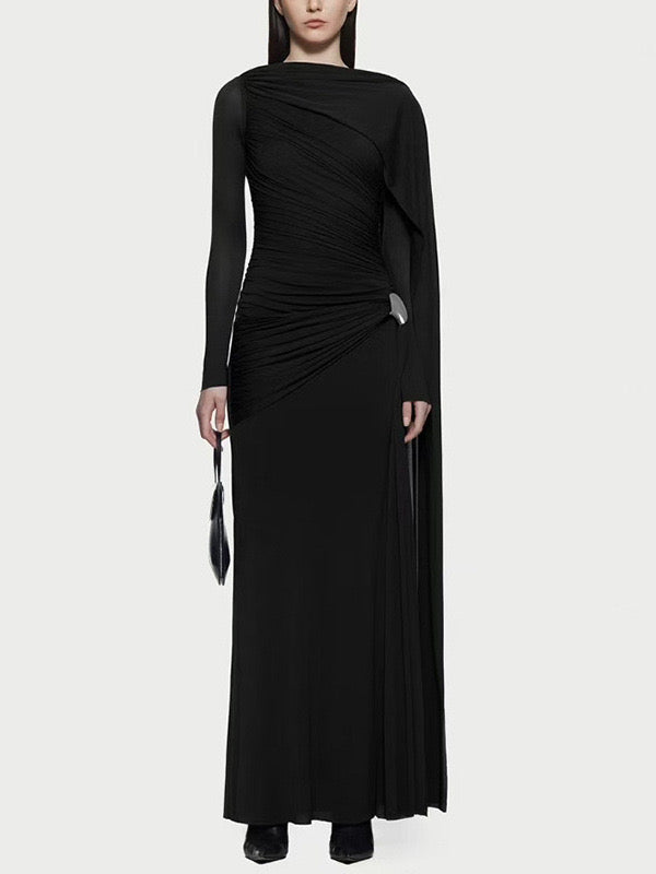 Draped Maxi Dress