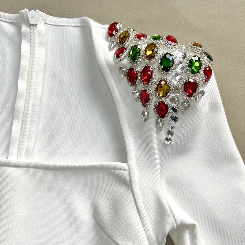 dress with diamonds