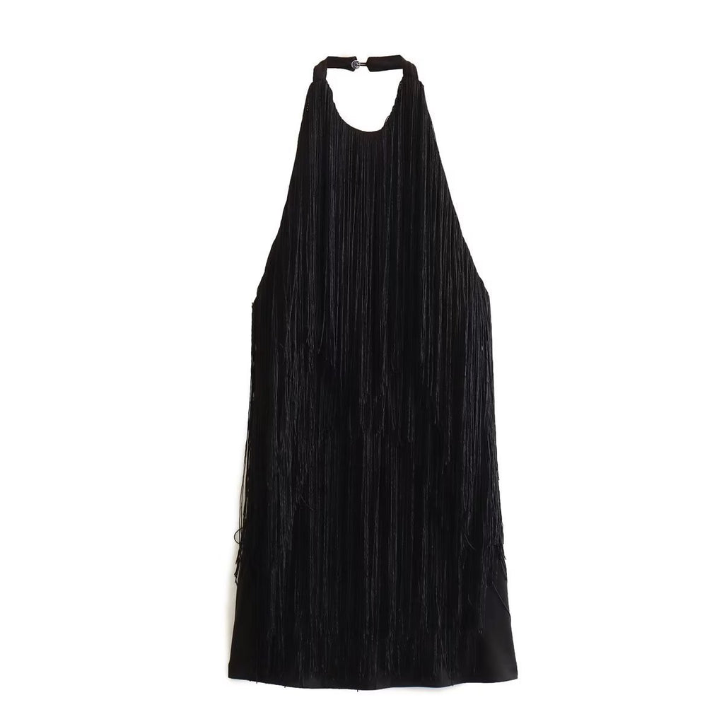 Tassel trendy dress