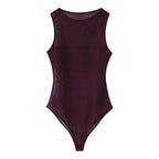 Mesh slim fit bodysuit