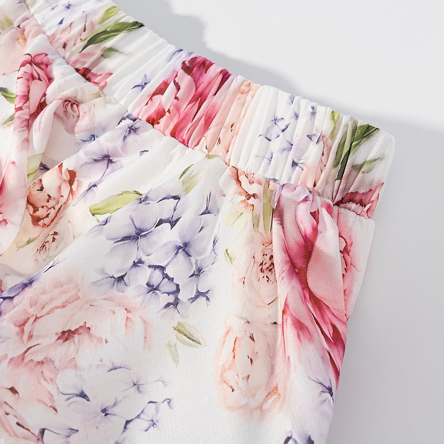 Halterneck floral set