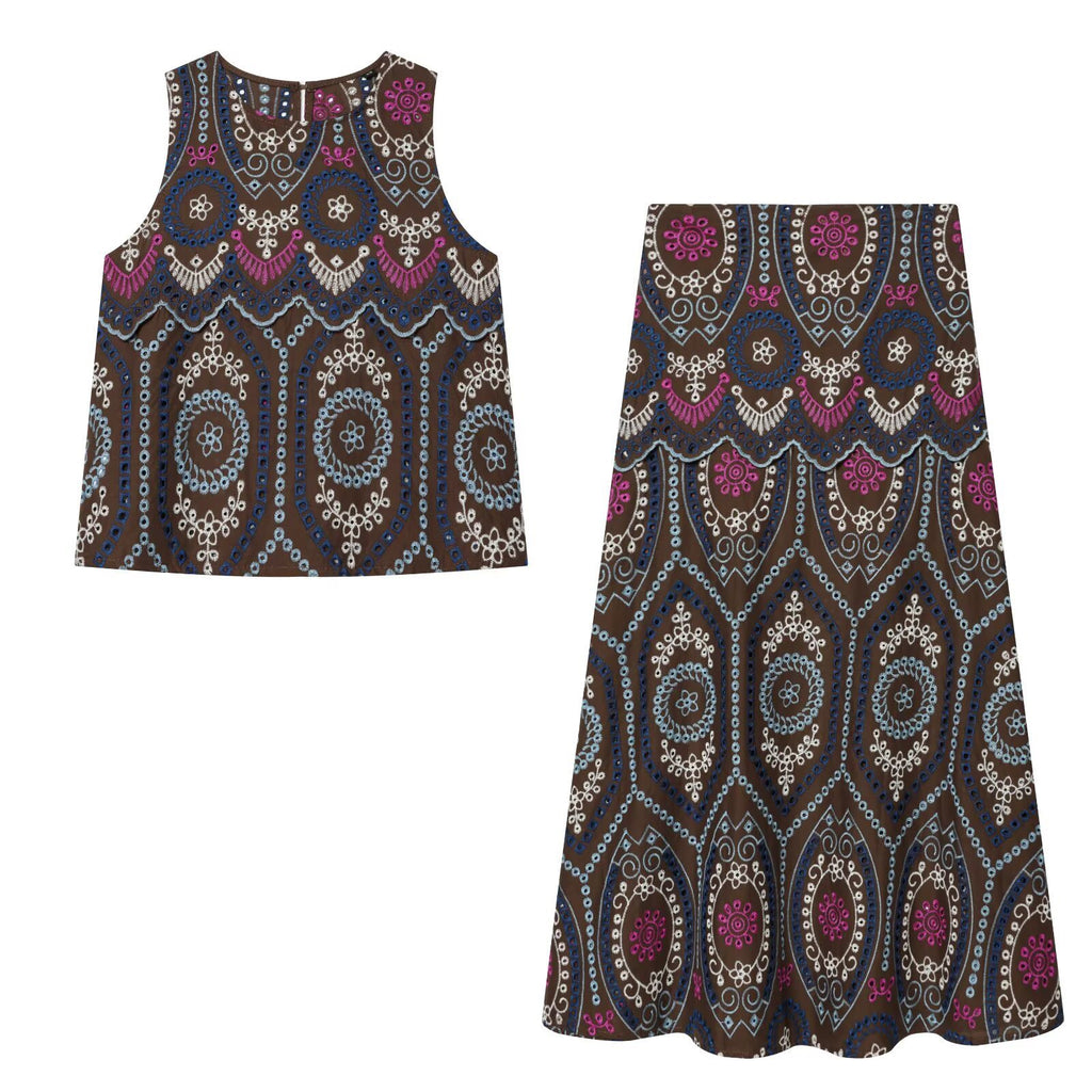 Embroidery boho set