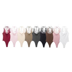 Lace halter neck bodysuit