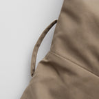 Workwear style off shoulder jumpsuit