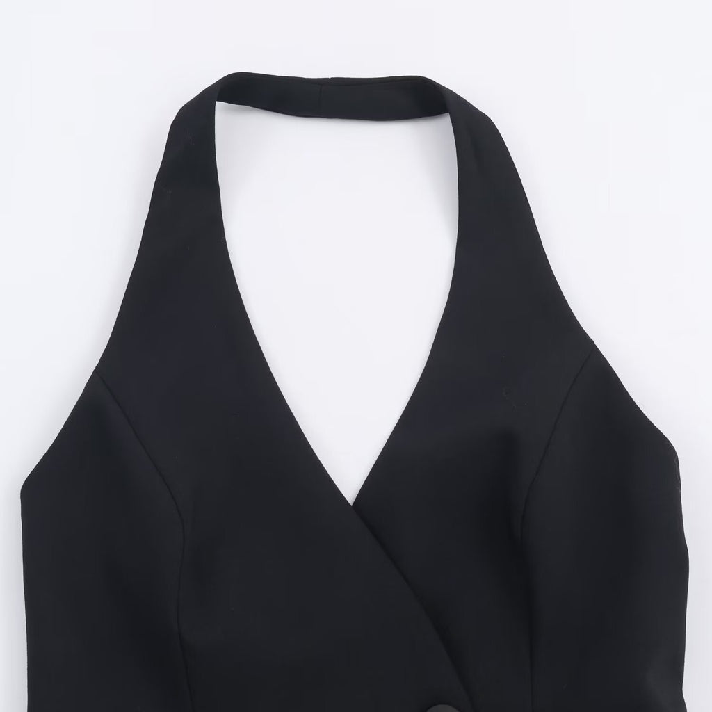 Halter neck vest style