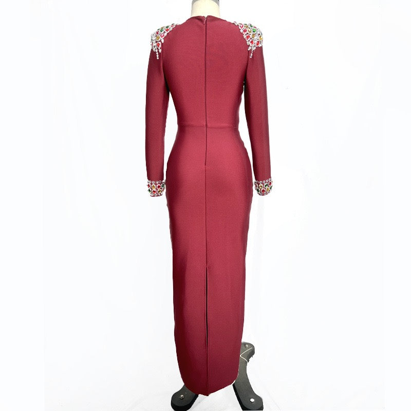 dress with diamonds