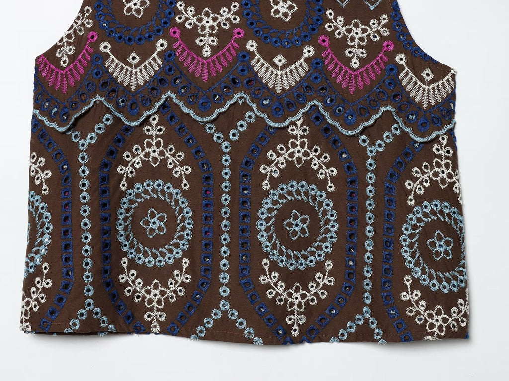 Embroidery boho set
