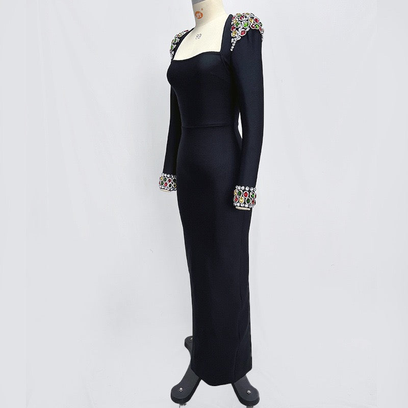 dress with diamonds