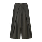 New pleated long pants