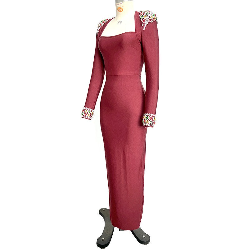 dress with diamonds