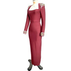 dress with diamonds