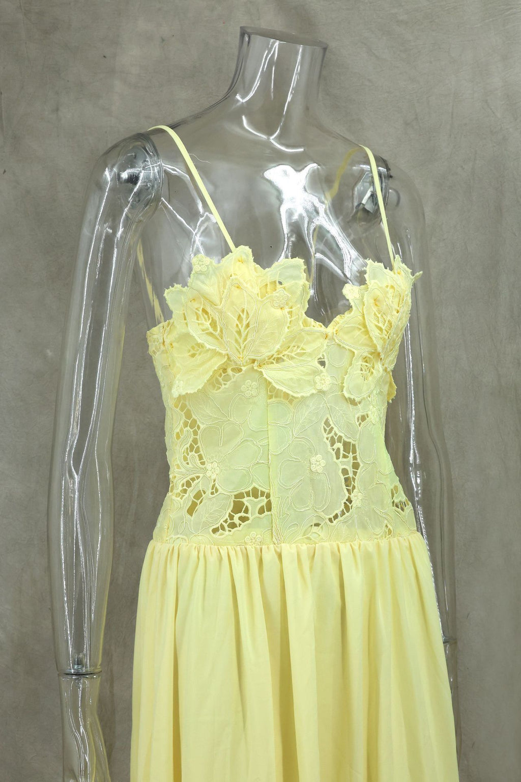 Embroidery floral dress