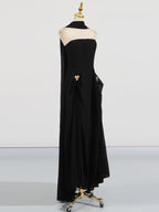 The black maxi dress