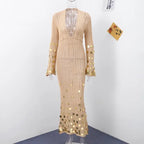 Party knitted dress