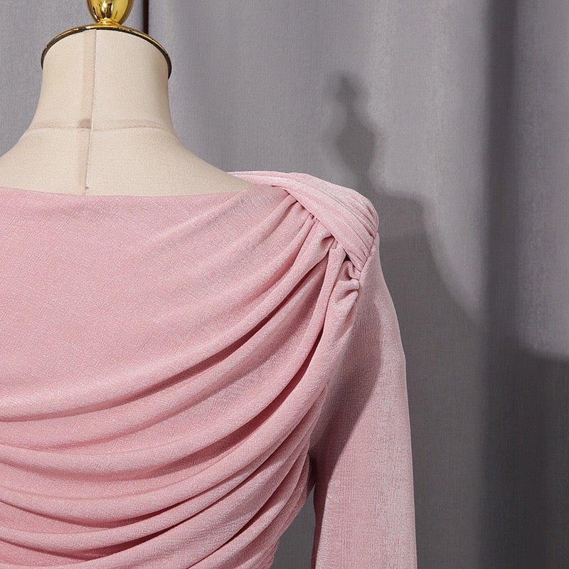 Draped Maxi Dress