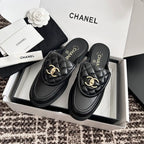 Slippers Ch*anel