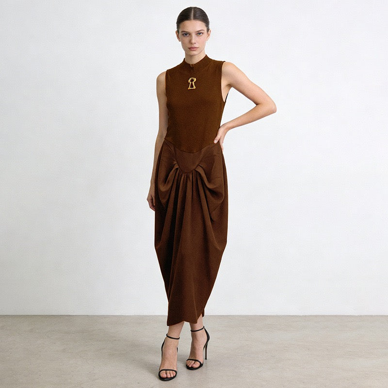 Sexy Ruched tank dress