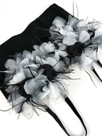 3D floral corset
