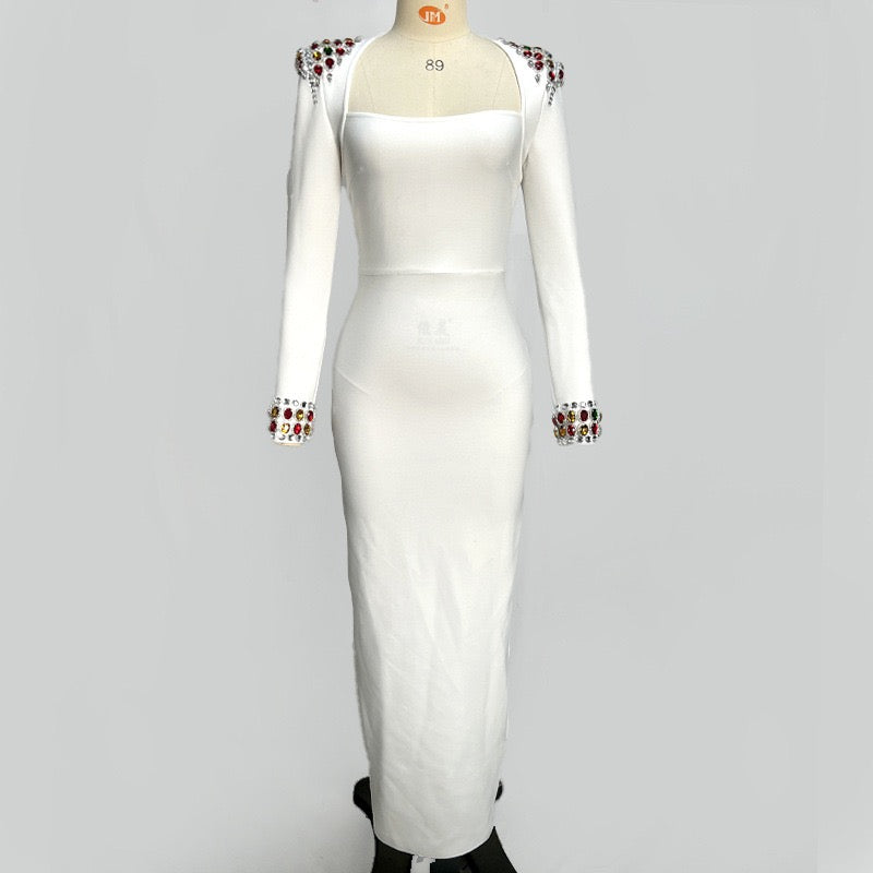 dress with diamonds