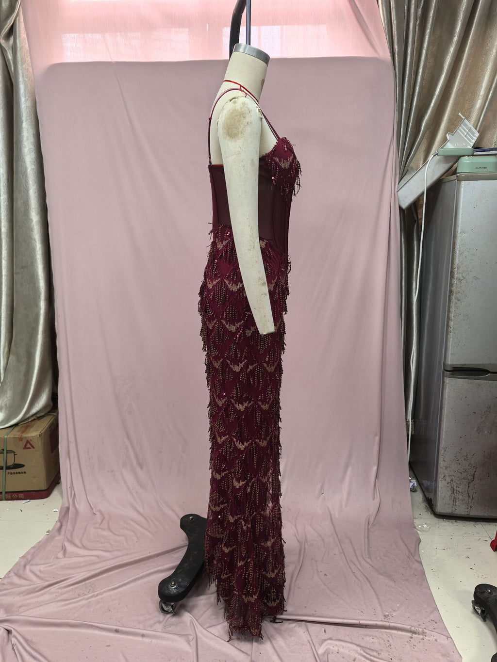 Spaghetti style dress