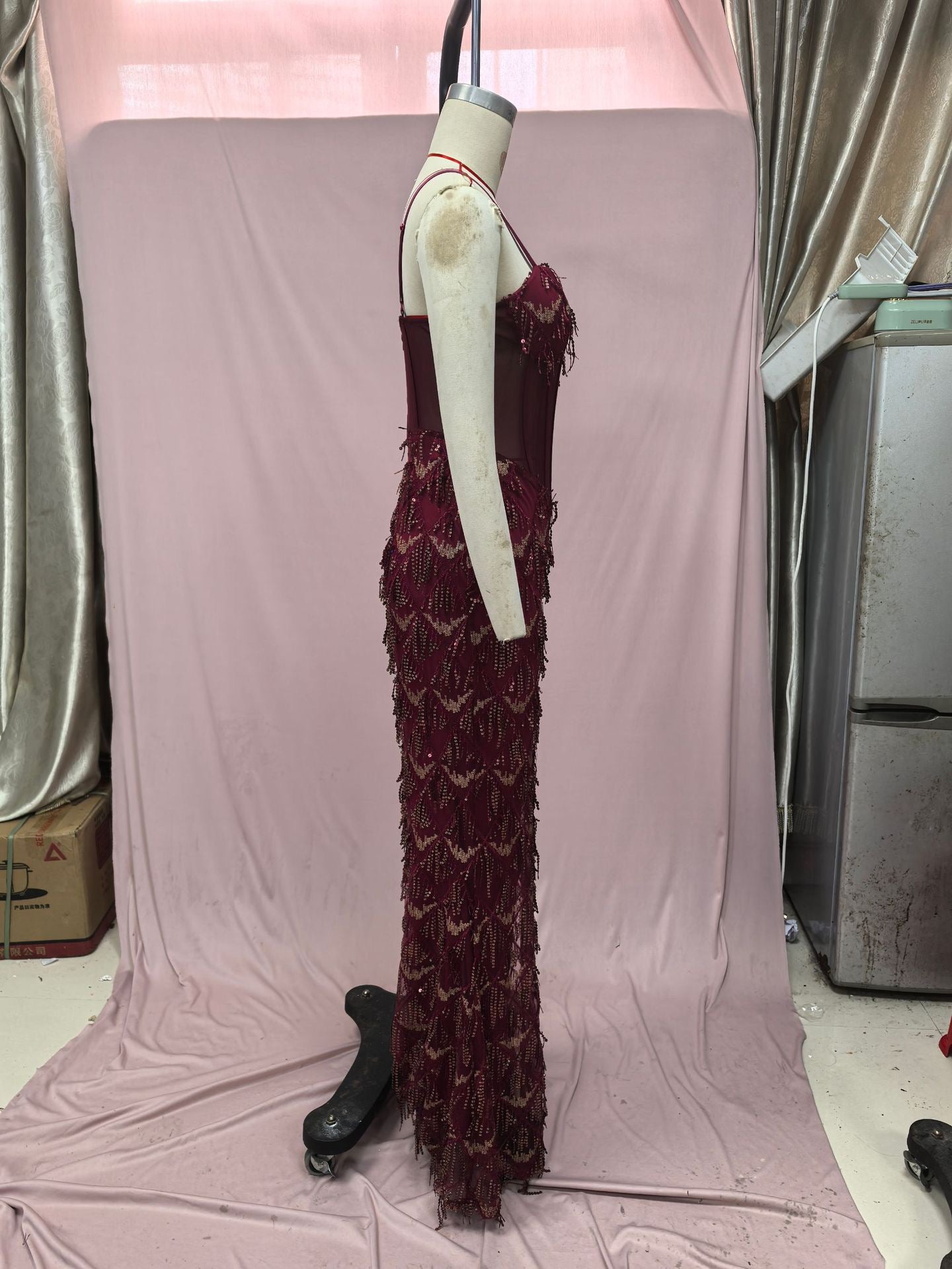 Spaghetti style dress
