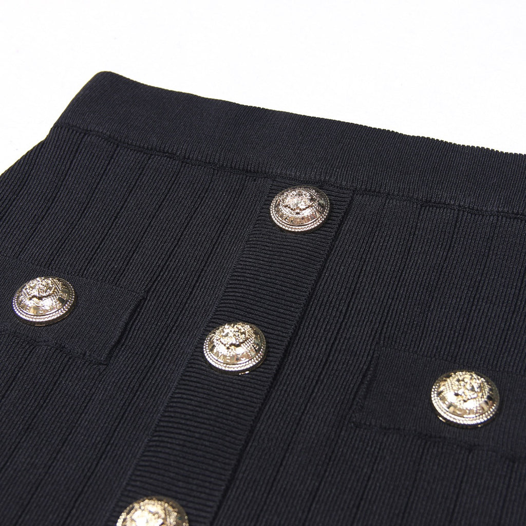 Mid waist short skirt