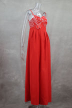 Spanish Open back & cinched waist dress