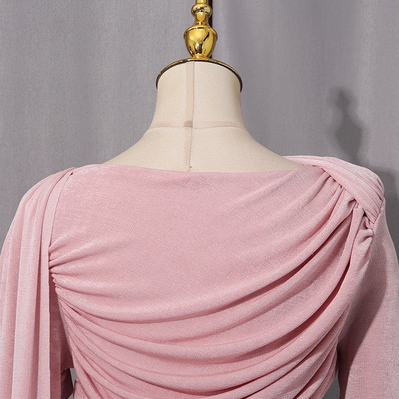 Draped Maxi Dress