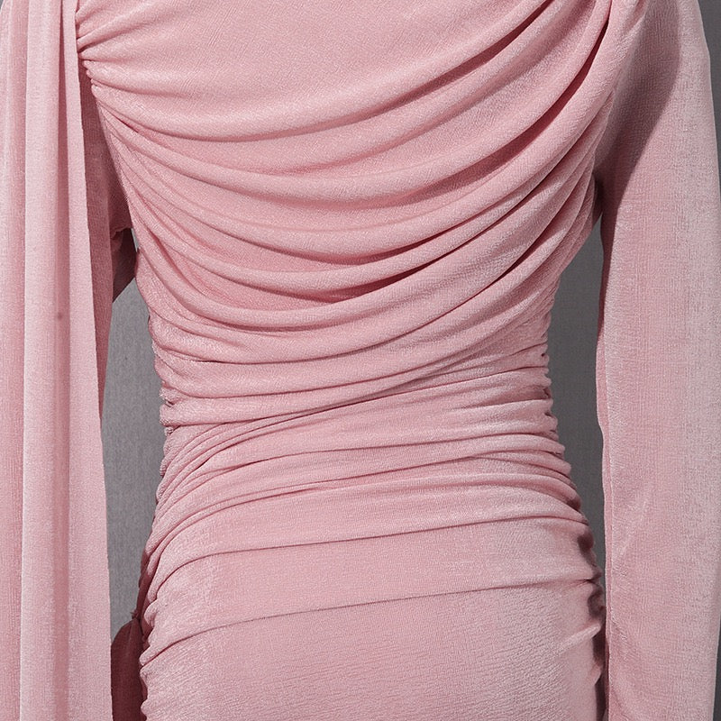 Draped Maxi Dress